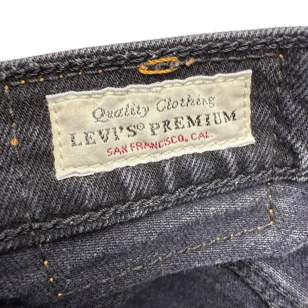 Levi Strauss Ribcage Boot Cut Jeans Size 26